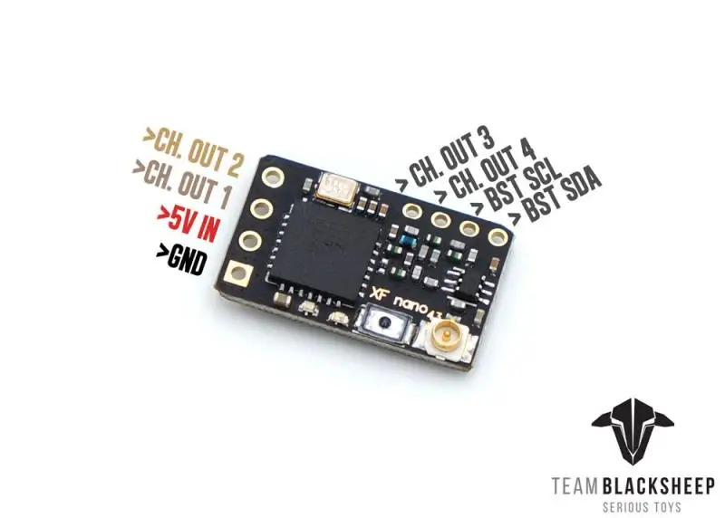 TBS Crossfire Nano SE приемник Immortal T V2 антенна RX CRSF 915/868Mhz радиосвязь радиоуправляемая