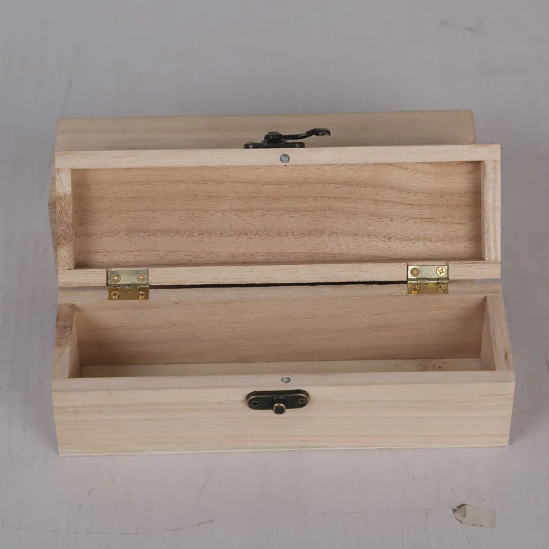 

Creative vintage Rectangular wooden Pen case Stationery Box Desktop Storage Box 4pcs