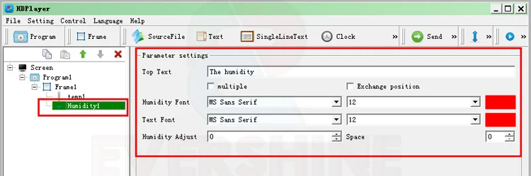 huidu rgb function sensor box(17)