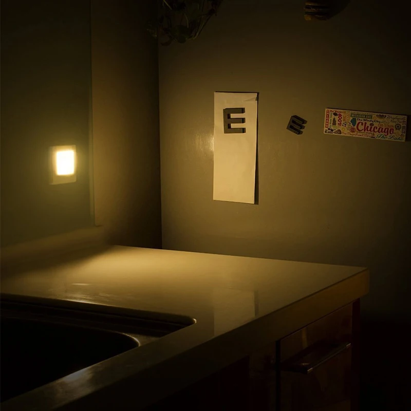 IR Motion Sensor LED Wall Lights Night light Auto On/Off Battery Operated Lamp for Hallway Pathway Staircase Bedside night lamp for bedroom wall