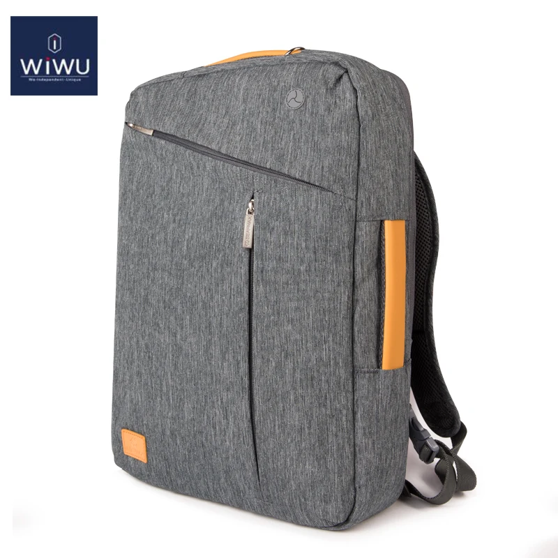 

WIWU 2019 Laptop Backpack 17.3 15.6 15.4 14 Canvas Waterproof Backpack for Macbook Pro 15 Multi-design Laptop Bag