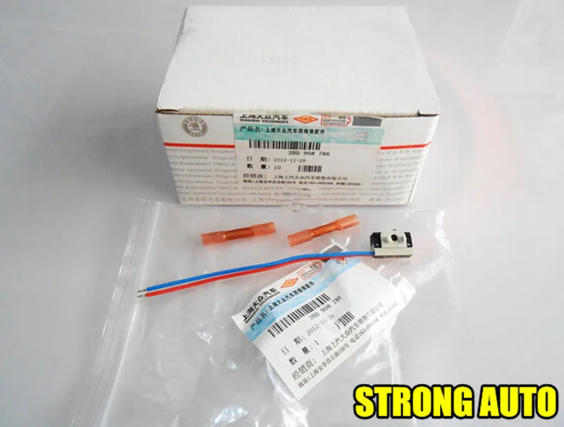 Genuine Door Lock Micro Switch Right Left For Vw Passat B5 Bora Polo