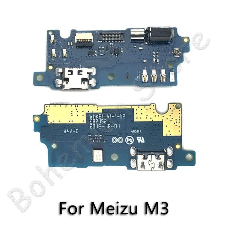 Usb зарядный разъем порт зарядное устройство док-станция гибкий кабель для Meizu M1 M2 M3 M3S M5 M5s M6 Note Mini U10 U20 запасные части для мобильного телефона - Цвет: M3