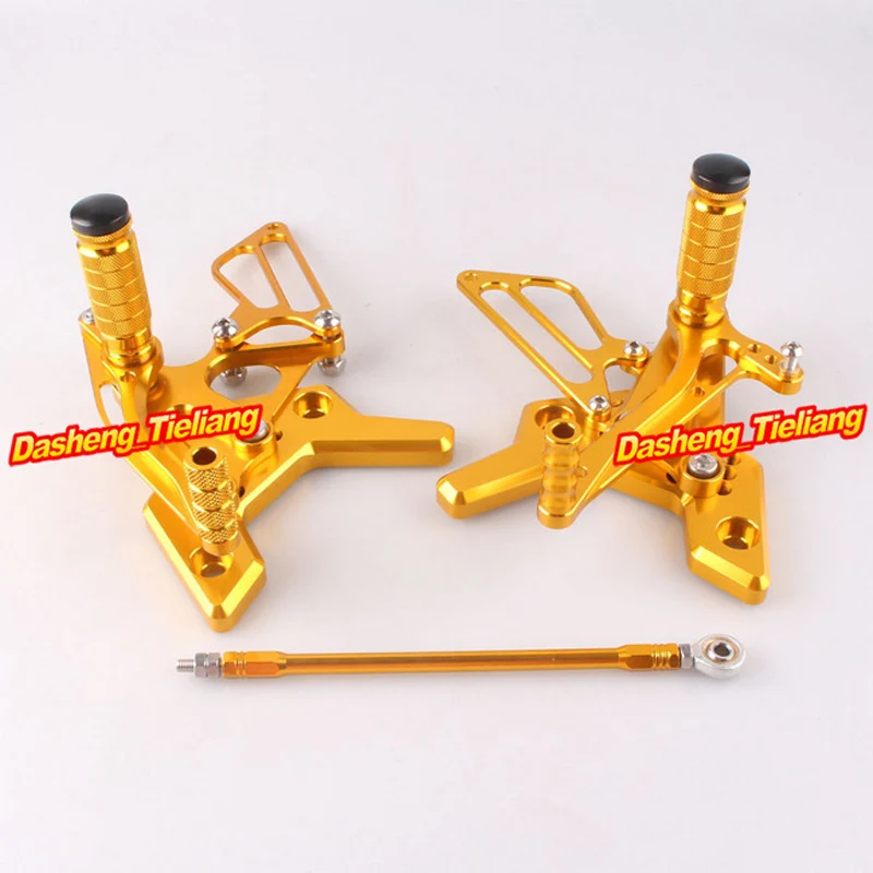 

Adjustment Foot Pegs Rest Rear Set Footrests Rearset Kit For Kawasaki Z750 2004 2005 2006 Motorcycle Accessories