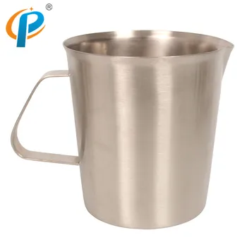 

Food Grade Stainless Steel 304 Material Measuring Cup for Milk Bar, Lab, Coffee Shop