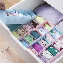 72 шт., шкатулка с 5 отверстиями, акриловый Органайзер для макияжа, милый дизайн, Коробка Для Хранения нижнего белья, коробки для ювелирных изделий