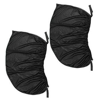 

1Pair Protect Shade Car Sun Shade UV Protection Film Car Window Cover Sun Shade Sided Auto Curtain Anti-UV Drape Valance Privacy