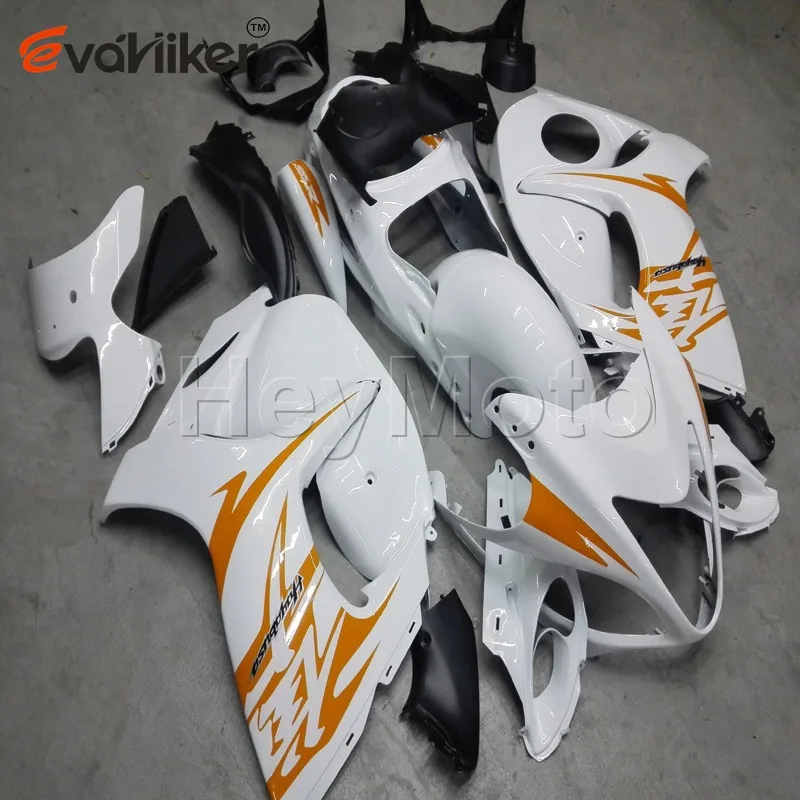 Изготовленный на заказ мотоцикл капот для GSX-R1300 2008 2009 2010 2011 2012 2013 двигатель Обтекатель+ литья под давлением orange