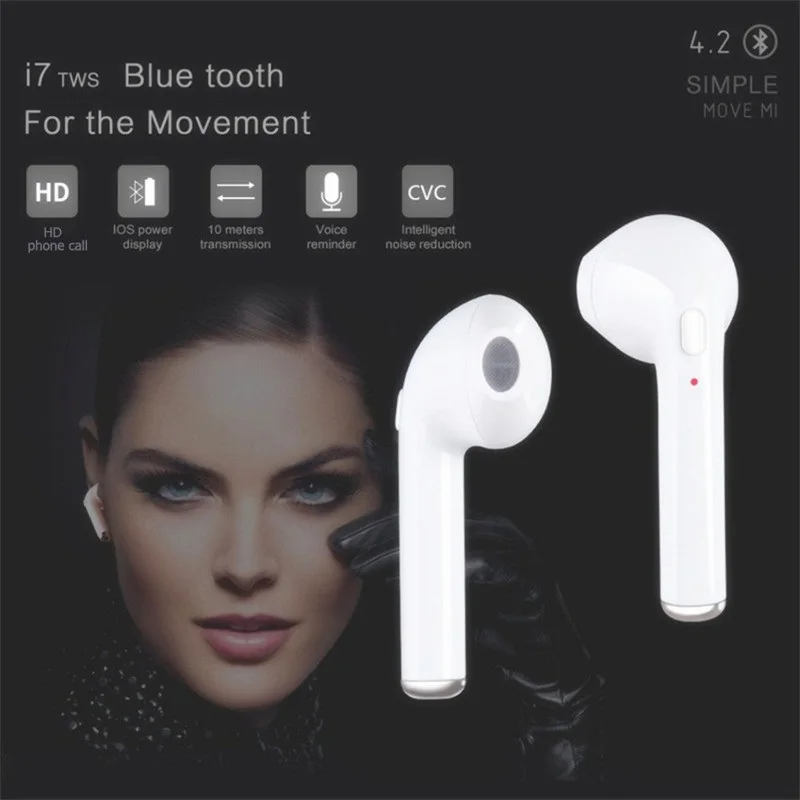 Fu& y Bill Custom Product Bluetooth наушники Близнецы Bluetooth V4.2 стерео гарнитура наушники для всех функций Bluetooth смартфон