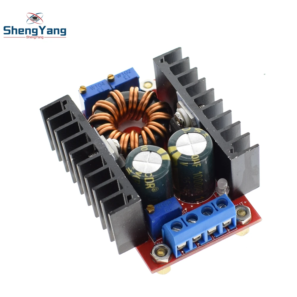 

DC-DC CC CV Buck Boost Converter 9-35 to 1-35V 80W Buck Booster DC Step Down Step Up Adapter Module Adjustable Voltage Regulator