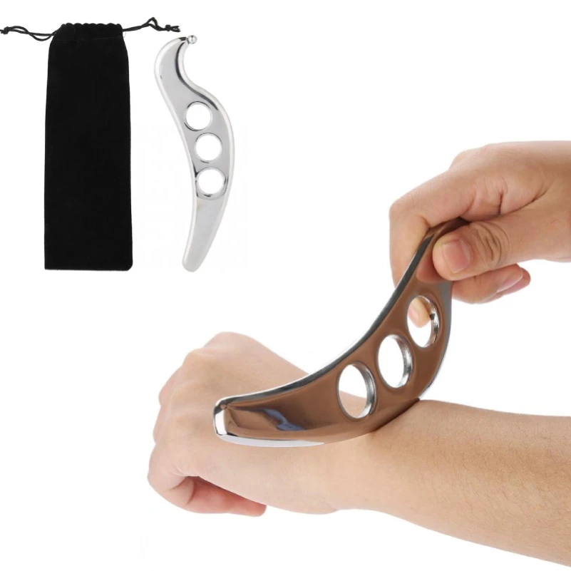 Stainless Steel Scraping Board Low Physiotherapy Facial Body