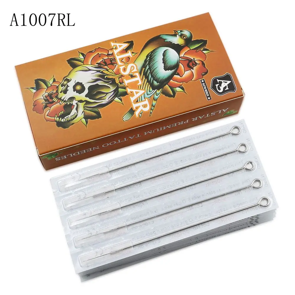 

Premium Quality Tattoo Needles 7 round liner (7RL) Disposable & Sterilized - 50PCs