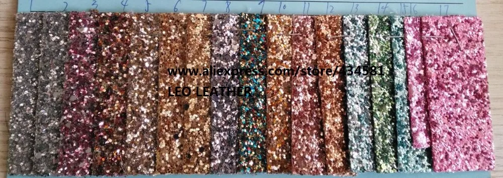 С эффектом блестящей кожи цвета высокого качества обои из ПУ блестящей ткани для DIY шитья блестящей ткани P578