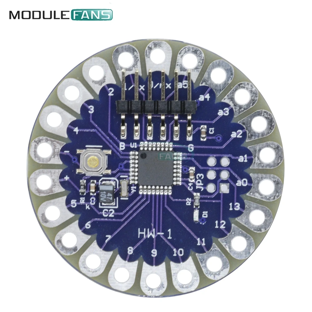 LilyPad 328 ATmega328P Микроконтроллер плата модуль основной платы для Arduino совместим с IDE