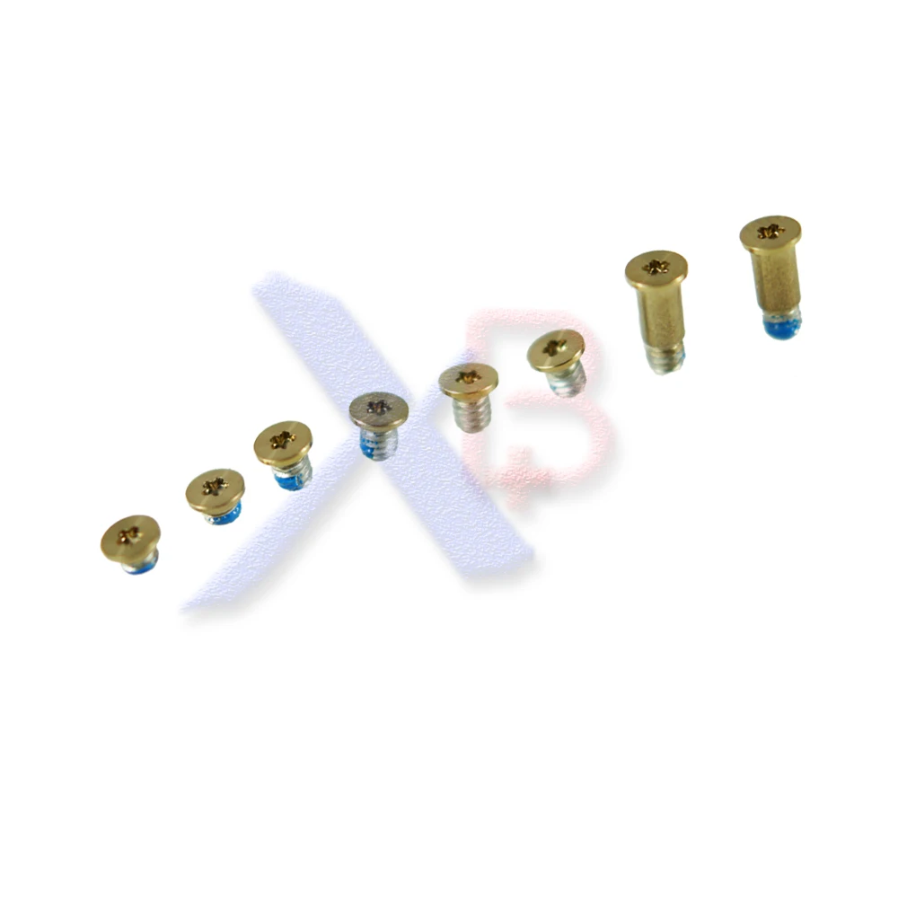 10 комплектов Новый Золотой нижний корпус винты для 12 &quotMacbook A1534 8 шт./партия|screw back