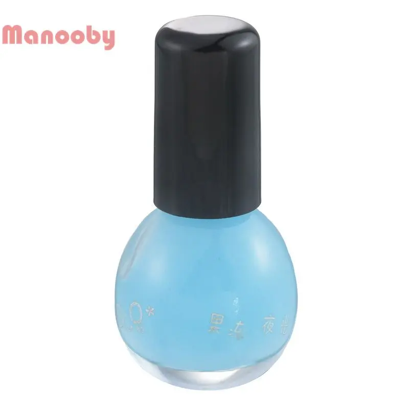 

Manooby 1PC Long-lasting Pink Color Nail Polish Fluorescent Nail Polish Cosmetics Healthy Nail Polish