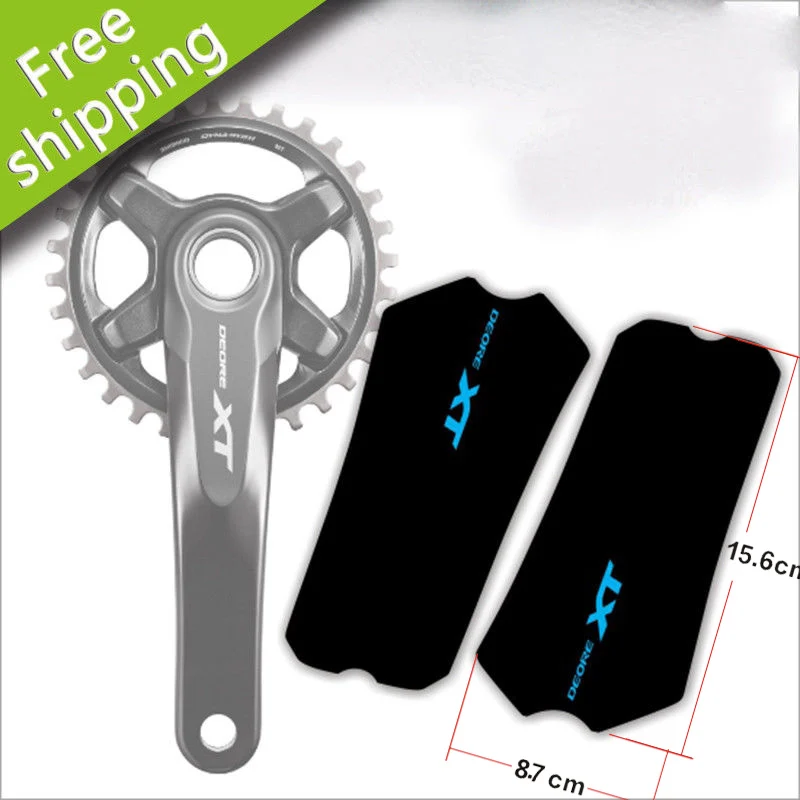 

Crank Arm Protection Vinyl sticker for Mountain bike bicycle MTB Shimano Deore XT m8000 race cycling replacement decals
