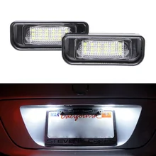 2x3528 SMD 7000K белый для Benz S-Class W220 S320 S420 S430 светодиодный номерной знак MB AMG Brabus Carlson