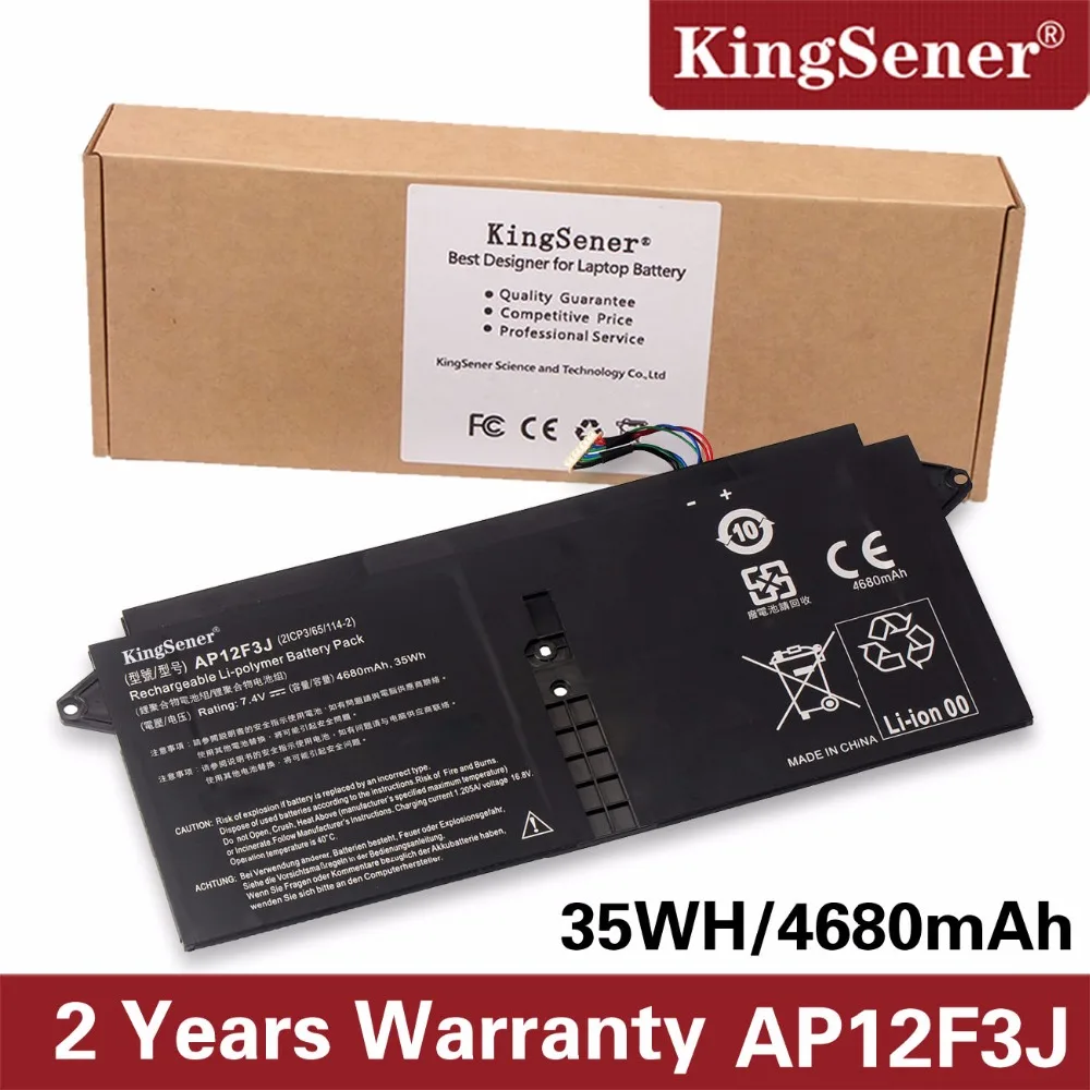 KingSener New AP12F3J Laptop Battery For Acer Aspire 13.3 KingSener New AP12F3J Laptop Battery For Acer Aspire 13.3