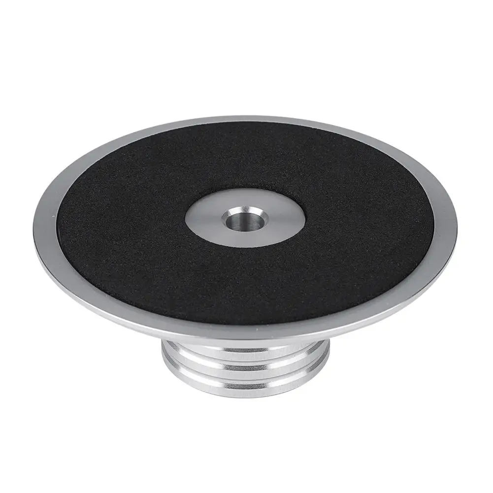 Черный зажим веса записи LP виниловые поворотные столы металлический диск стабилизатор Горячая