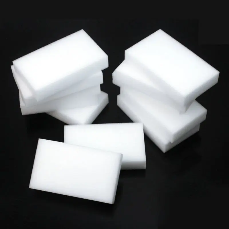

10PCS Sponge Eraser Kitchen duster wipes Sponge Eraser Melamine Cleaner Eco-Friendly White Kitchen Magic Eraser 10*6*2cm