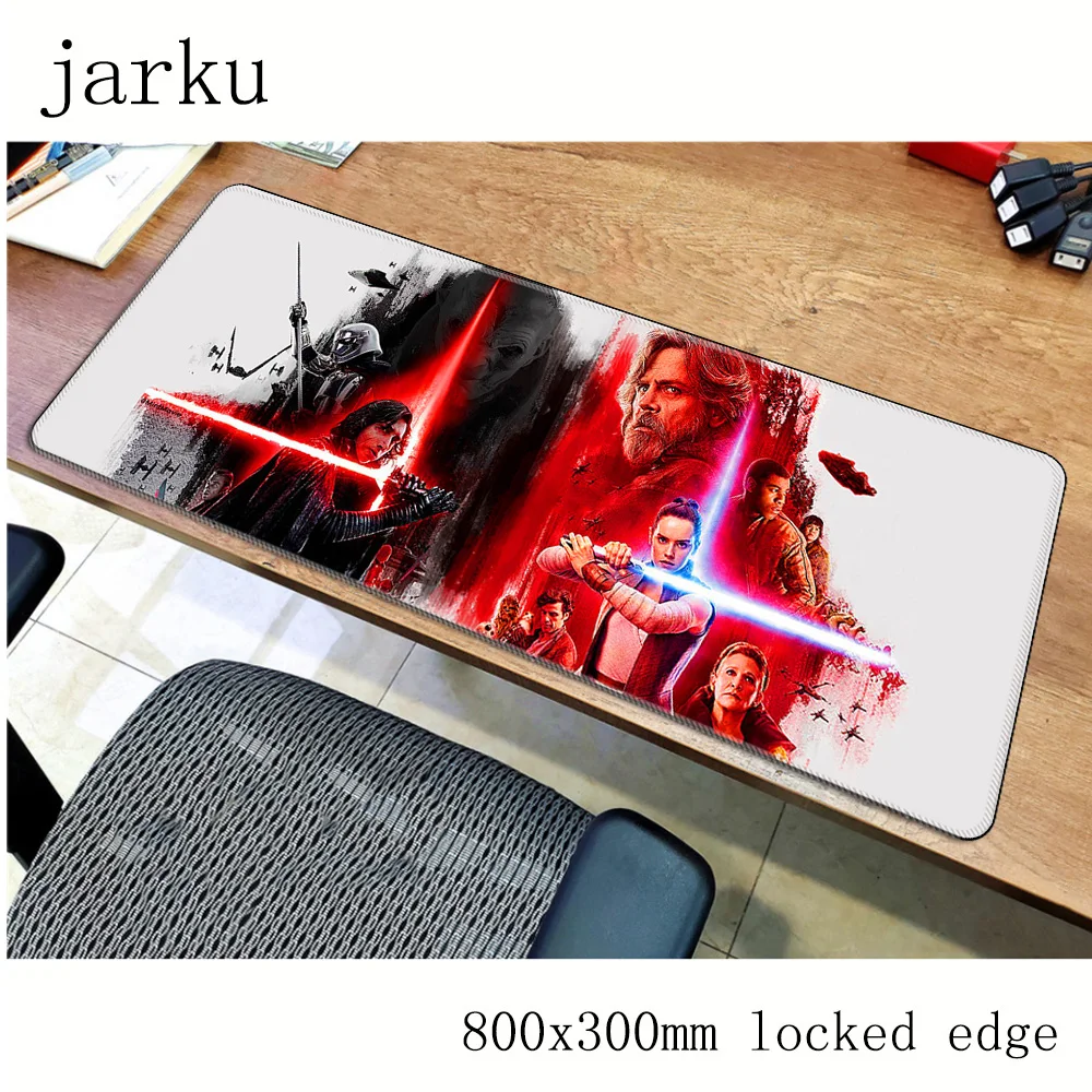 

Star Wars mouse pad gamer accessories 800x300mm notbook mouse mat large gaming mousepad High quality pad mouse PC desk padmouse
