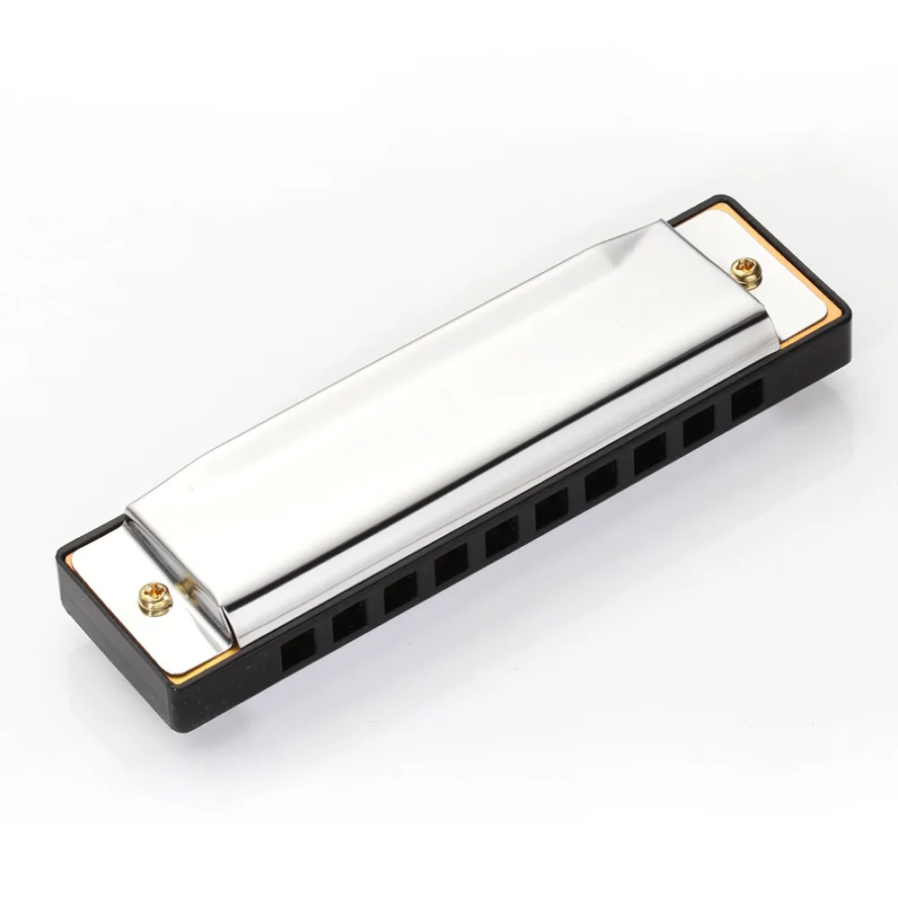 KONGSHENG 1pc Silver Swan Harmonica 10 Hole Key of C Mouth Organ for Blues Rock Jazz Folk Harmonicas with Packaging Box KONGSHENG 1pc Silver Swan Harmonica 10 Hole Key of C Mouth Organ for Blues Rock Jazz Folk Harmonicas with Packaging Box