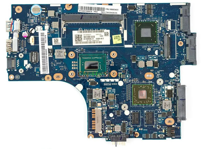 JOUTNDLN для LENOVO S400 Материнская плата ноутбука LA-8952P 90003423 VIUS3 VIUS4 i3-3217U W/ HD 6400 GPU |