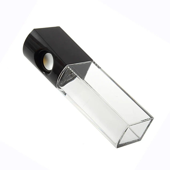 Koop 2 STKS LED Light Dancing Water Music Fontein Light Luidsprekers voor PC Laptop Voor Telefoon Draagbare Bureau Stereo Speaker