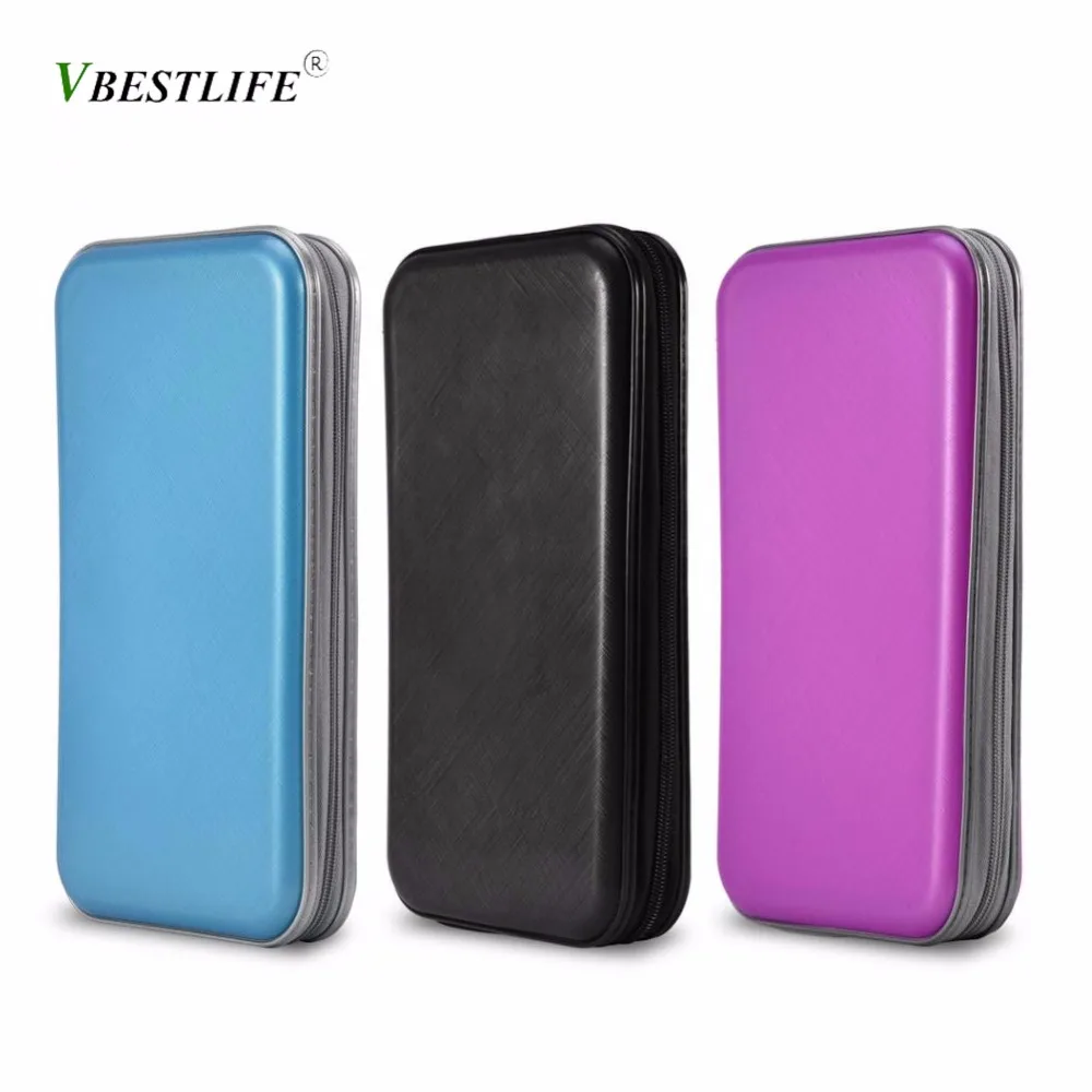 80 Disc Portable Car CD DVD VCD Storage Case Bag Large Capacity