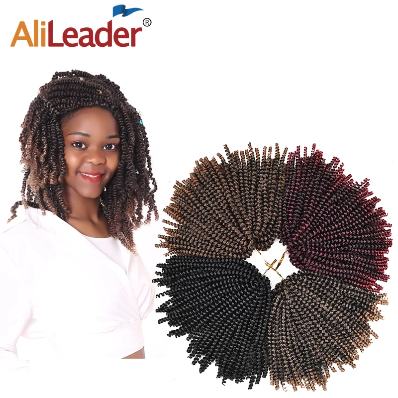Alileader 1b 1 5 Packs Fluffy Spring Twist 8 Ombre Synthetic