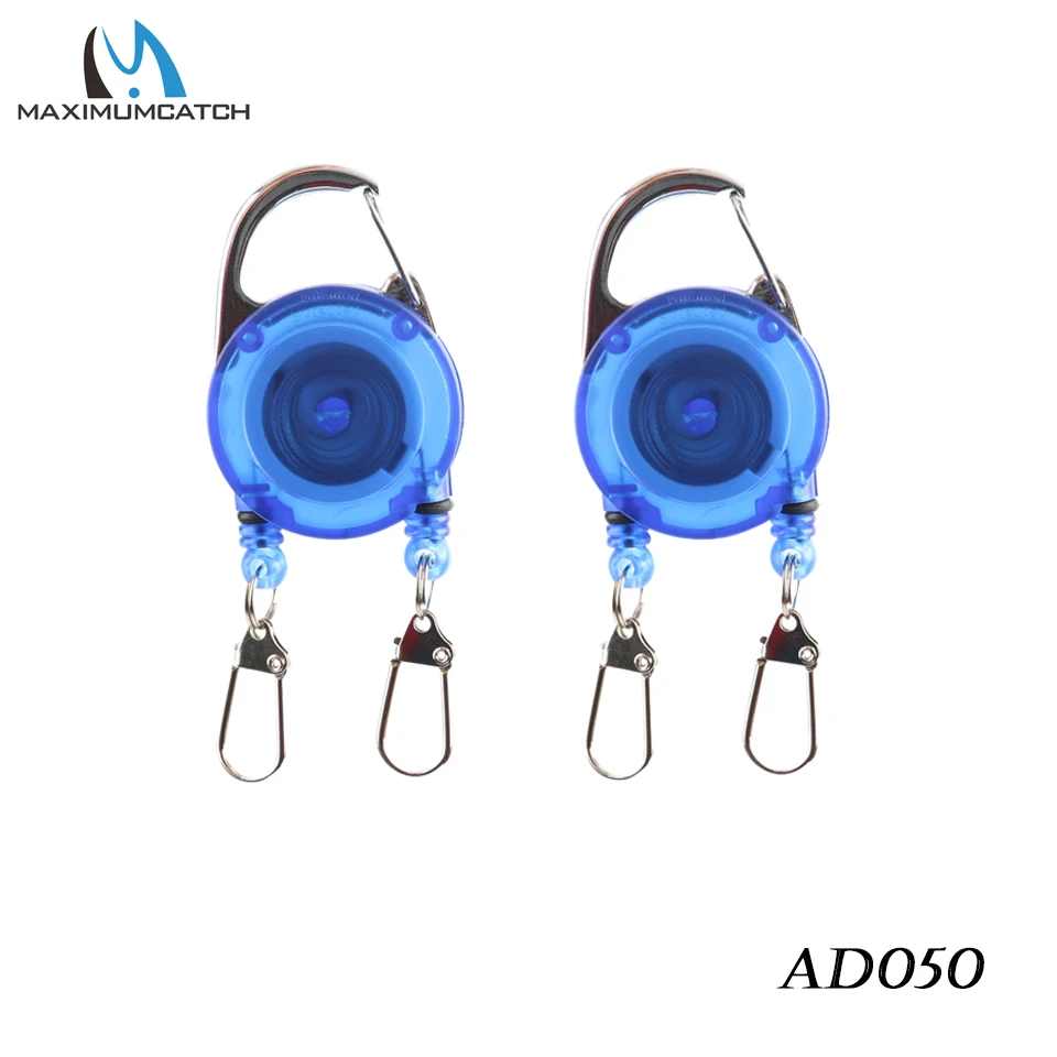 Maximumcatch Fly Fishing Zinger втягивающий синий и черный цвет крючок Аксессуары для рыбалки