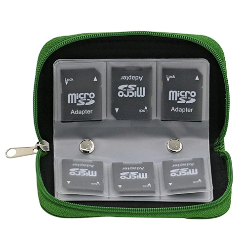 SD SDHC MMC CF Micro SD карт памяти для хранения Чехол Case Держатель кошелек