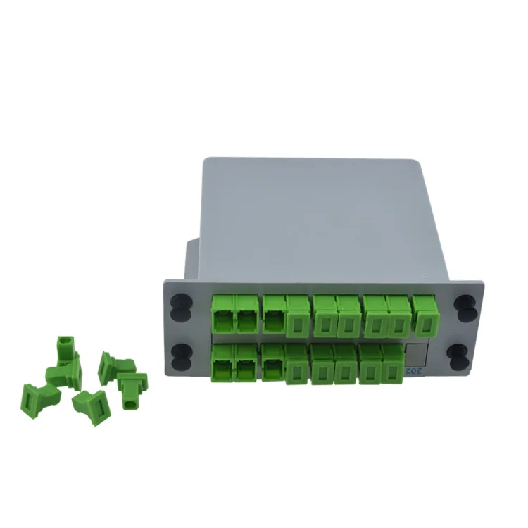 SCAPC 1X16 FTTH Тип вставки Волоконно Оптический Сплиттер оптический соединитель SC