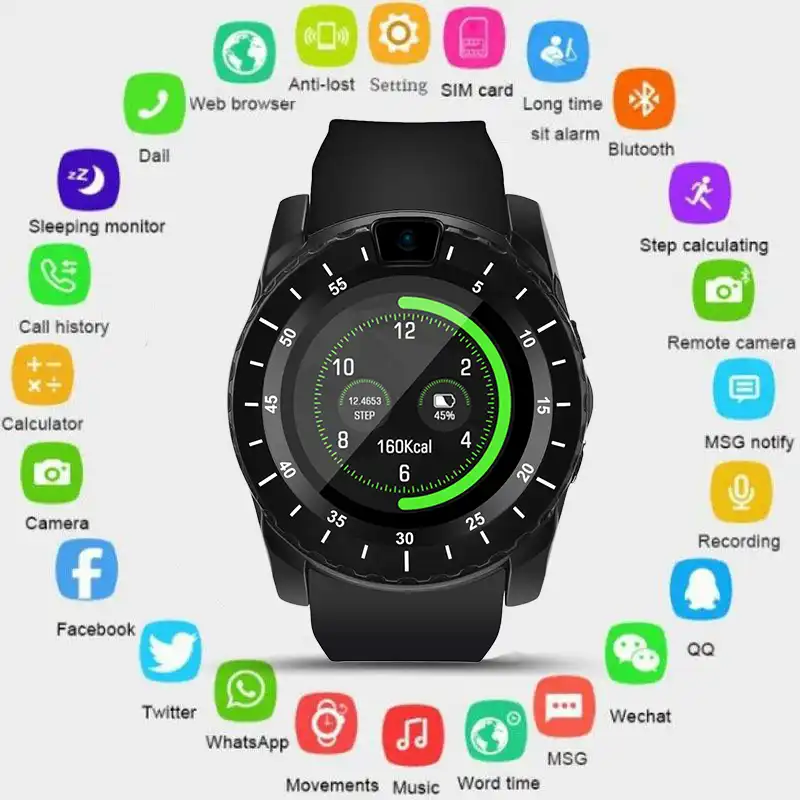 smart watch v8 aliexpress