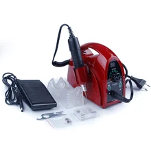 35000 об/мин Электрический Маникюрный станок, сверла для ногтей, фрезы, фрезы 65 Вт для удаления геля, пилки для ногтей, инструменты, аппарат для маникюра