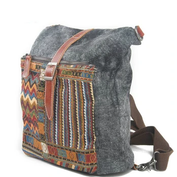 

110717 NEWHOTSTACY canvas ethnic printing shoulder bag