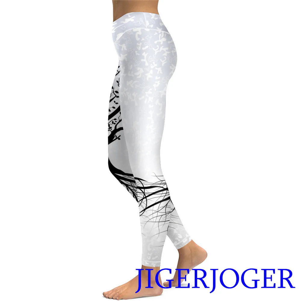 High Waist White tree of life legging (3)_