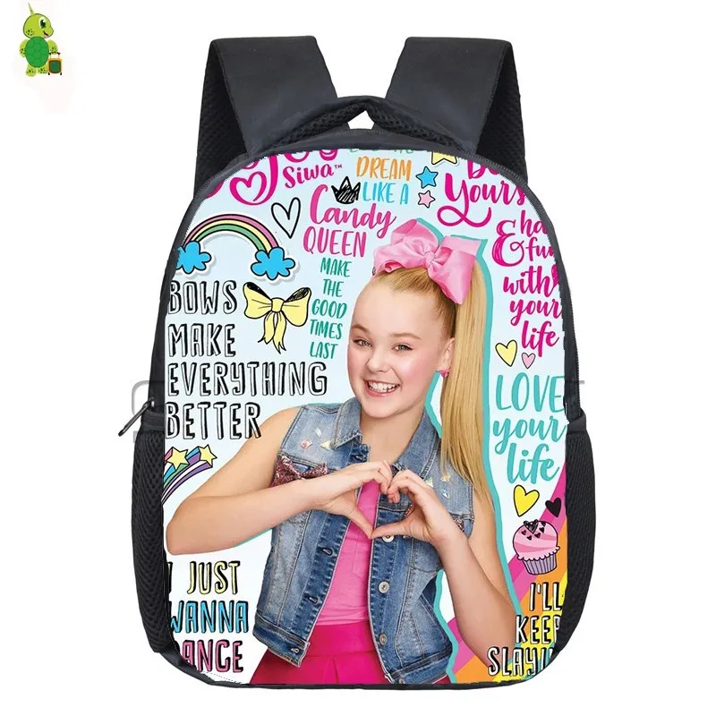 JOJO Siwa рюкзак школьные сумки для детей мальчиков и девочек малышей известный