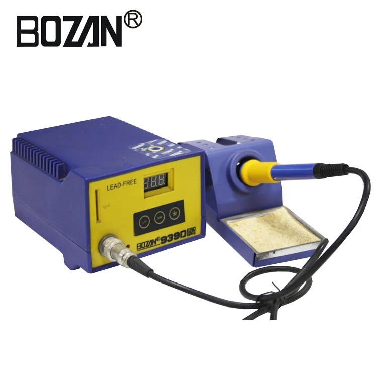 BOZAN 939D 220V Anti Static Soldering Station Thermostat Unleaded High-power Electric Irons Welding Machines EU Plug | Инструменты