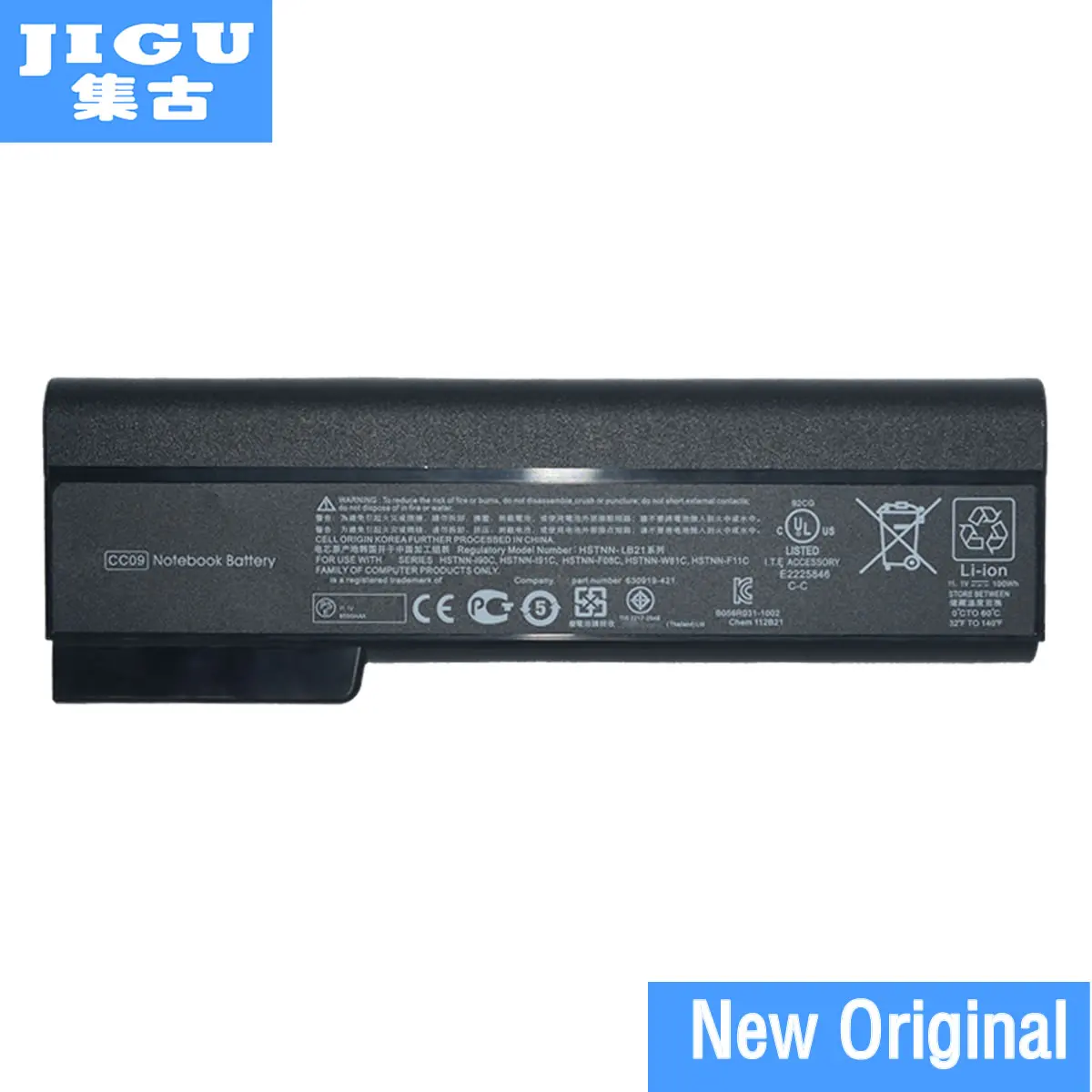Оригинальный аккумулятор JIGU для ноутбука HP ProBook 6360b 6460b 6465b 6470b 6475b 6560b 6565b 6570b |