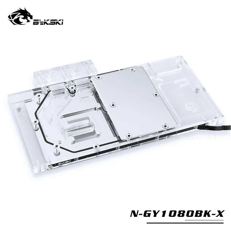 

BYKSKI Water Block use for GALAX GTX1060/1070/1070Ti/1080 EX OC GAMER / Full Cover GPU Card Copper Radiator Block KFA2 1070TI