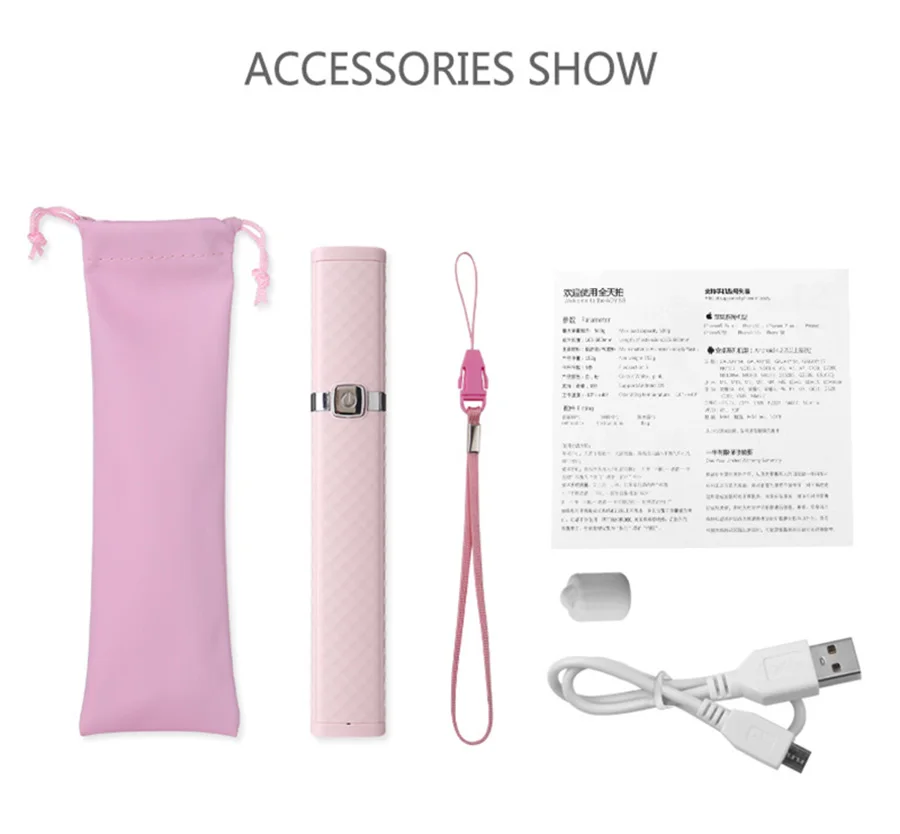 Мини селфи палка в стиле помады с Bluetooth беспроводная Палка зеркалом выдвижной