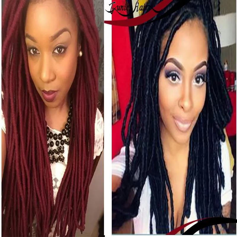 New style hight Quality for female Hair-Extensions-Dreadlock Beads Synthetic Hair Free shipping Twist Braiding Fiber Weave |