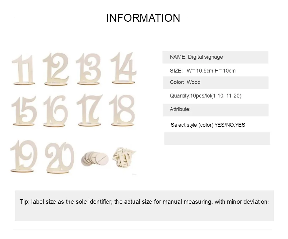Деревянный номер сиденья карты 1/10 11/20 номер свадебного стола украшения