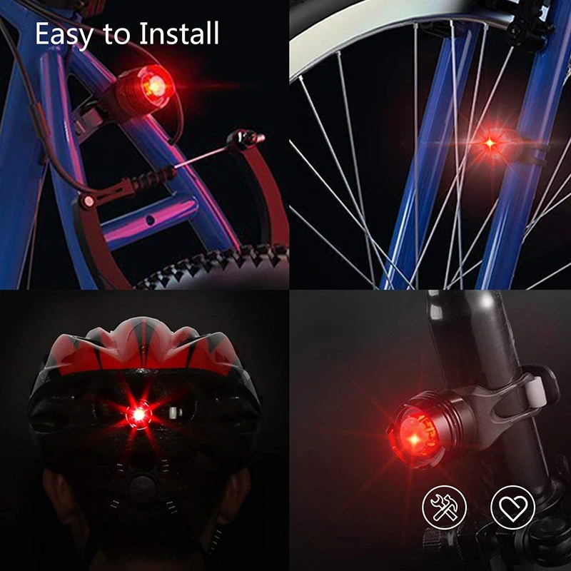 Discount Bicycle Light Tailight Red Flash Lights 3 Modes for Safety Warning Lamp Waterproof Cycling Tail Helmet Red Flash for Cycling 3 Discount Bicycle Light Tailight Red Flash Lights 3 Modes for Safety Warning Lamp Waterproof Cycling Tail Helmet Red Flash for Cycling 3