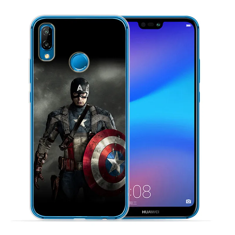 Роскошный Джокер Marvel Мстители Дэдпул для huawei mate 9 10 20 P8 P9 P10 P20 P30 P Smart Lite Plus Pro Чехол Coque Etui - Цвет: 0076