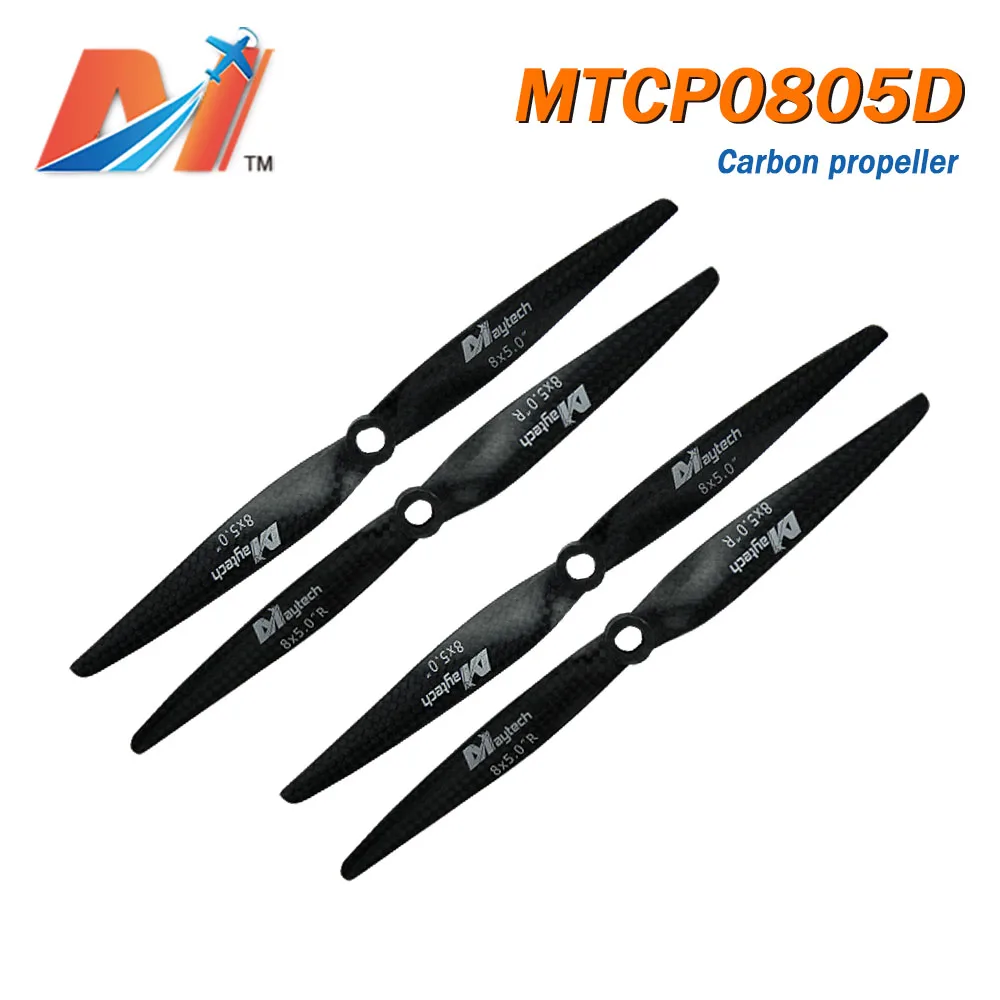 

Maytech Clearance Sale 8.0x5.0 (2pairs) inch carbon fiber propeller for Phantom 2 vision and Phantom multirotor Drone Quadcopter