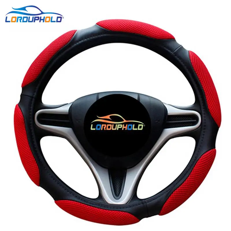 

38cm Diameter Steering Wheel Cover Car For Most Cars High Quality Lenkradabdeckung Universal Sandwich 15 Steering Wheel Covers