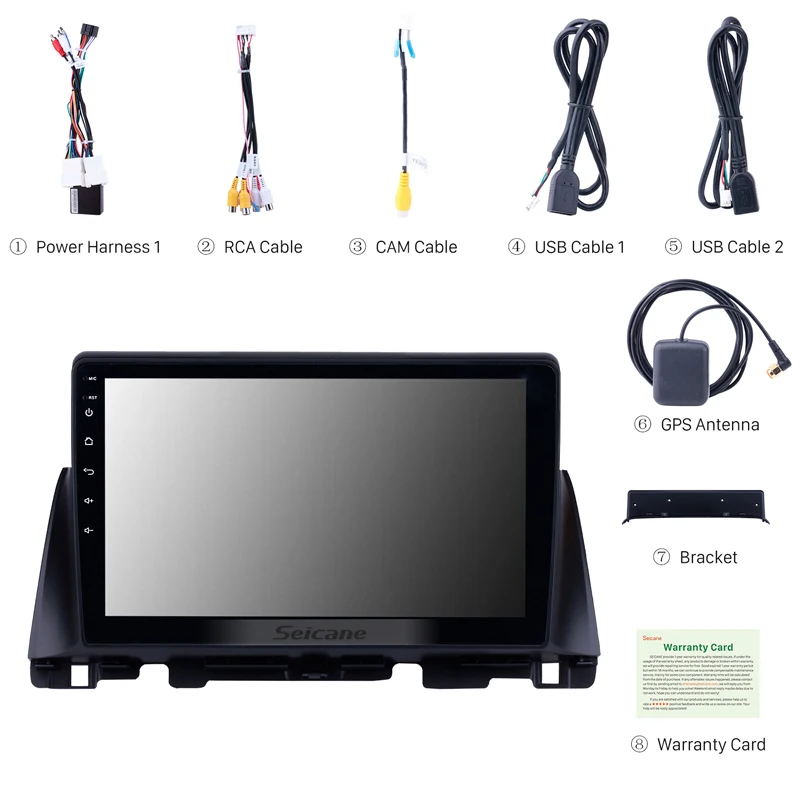 Flash Deal Seicane 10.1 Inch Android 8.1 Car radio GPS Navigation for Kia K5 2016 support Backup Camera Steering Wheel Control Mirror Link 4
